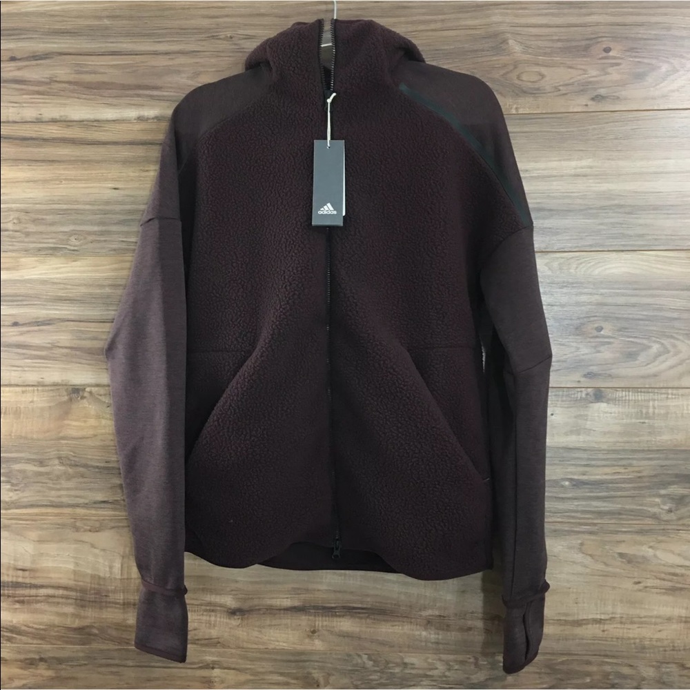 Adidas Mens ZNE Hd Winter Track Top Jacket Hoodie